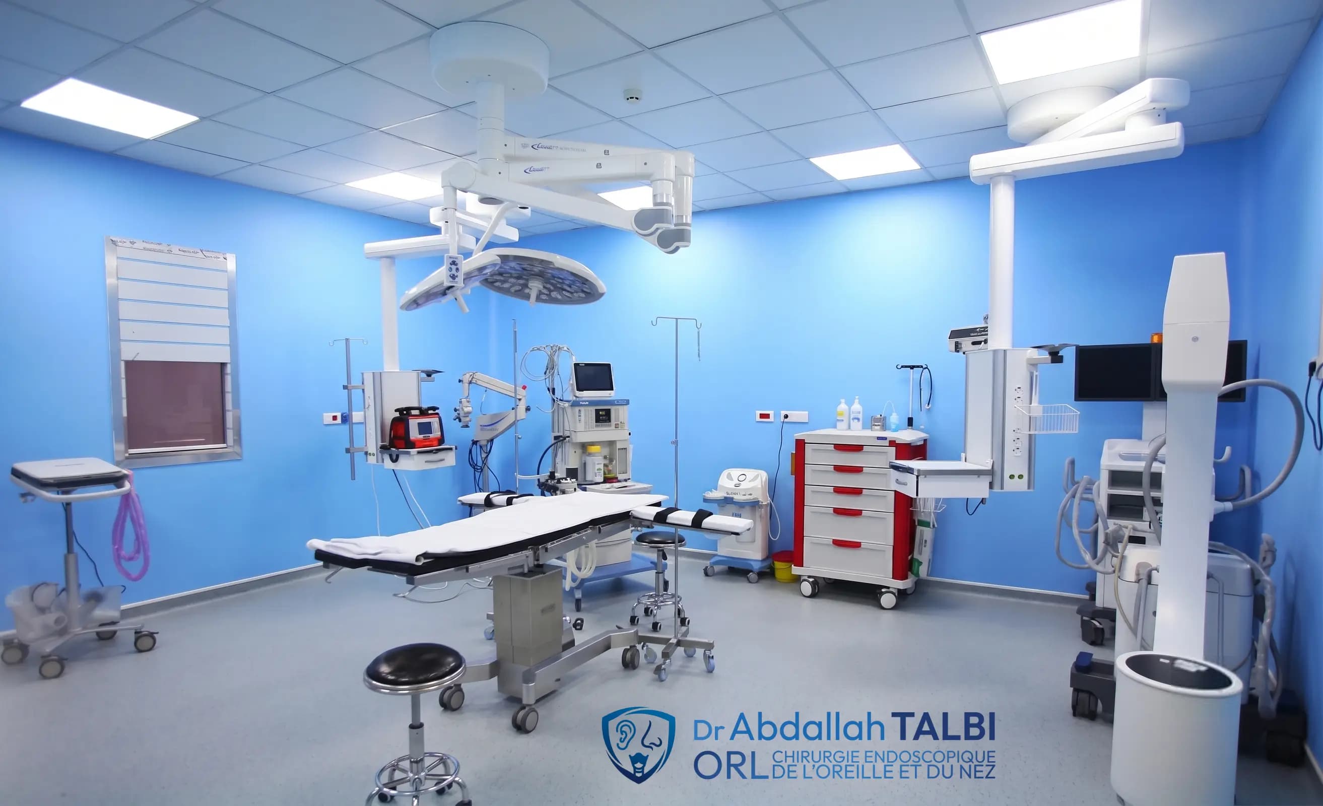 Plateau technique du cabinet ORL du Dr Talbi — équipements modernes